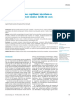 Alteraciones Funciones Ejecutivas en Dependencia A Cocaína