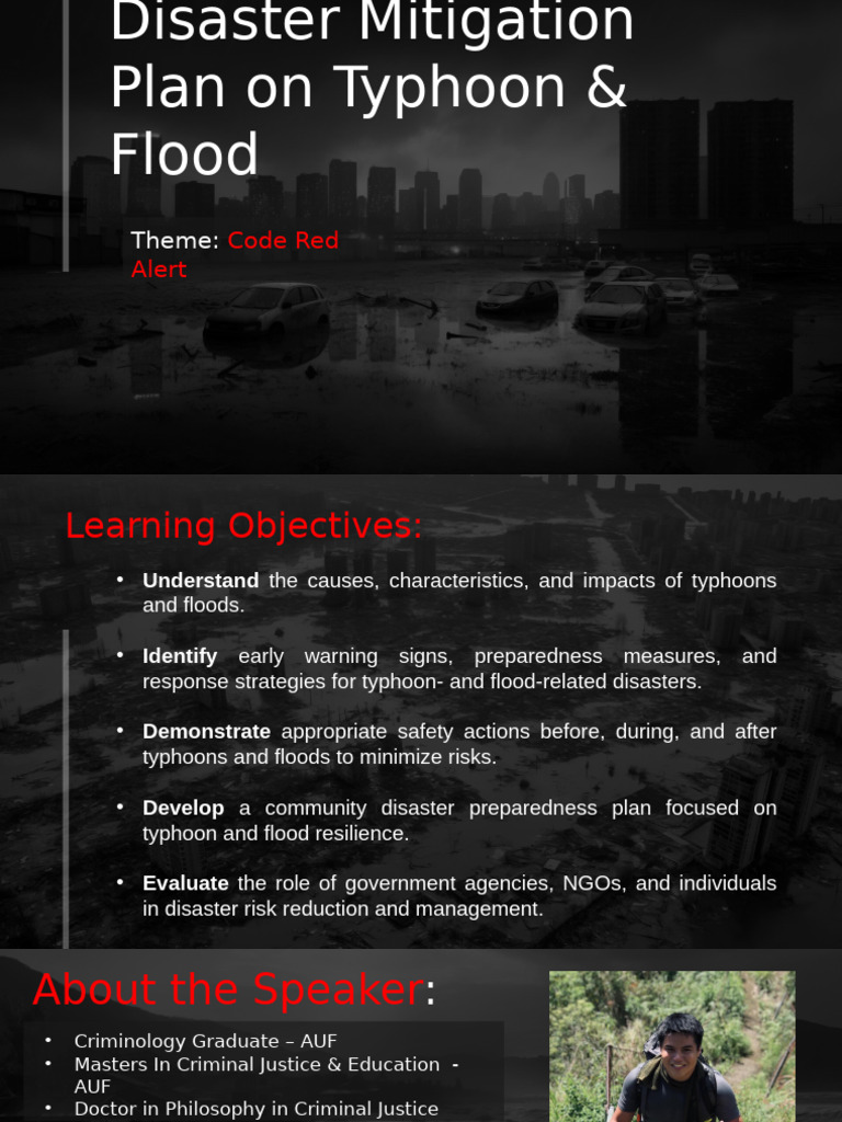 Typhoon and Flood Disaster Preparedness Guide | PDF | Natural Disasters ...