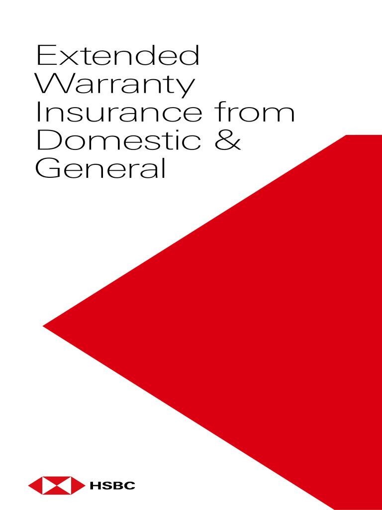 HSBC Premier Extended Warranty Guide | PDF | Financial Services