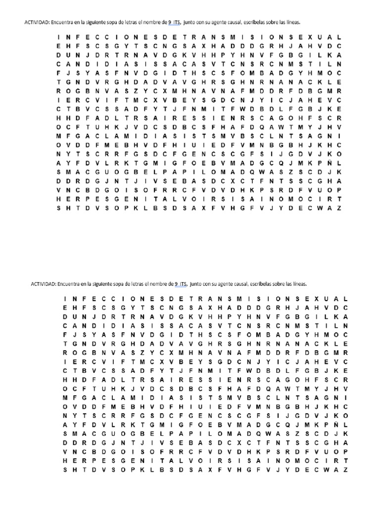 Sopa Letras Its | PDF