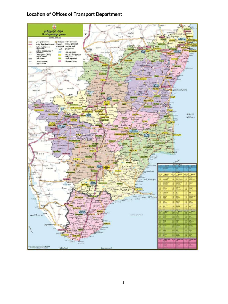 Transport Department Office Locations | PDF