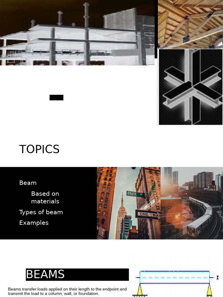 Beam Types And Materials Overview Pdf Beam Structure Reinforced