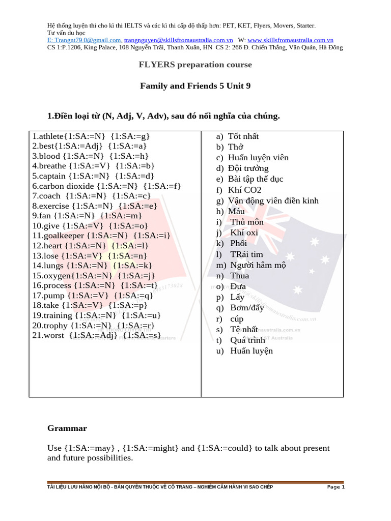 FF5 U9 Test | PDF