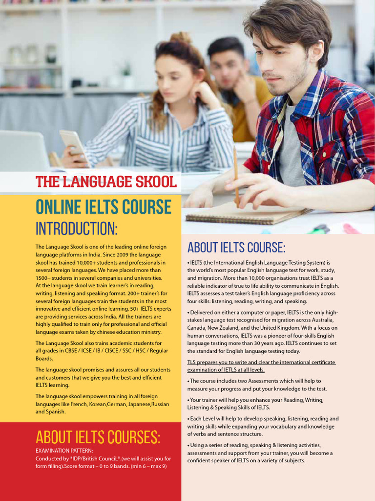 Online Ielts Course | PDF | International English Language Testing ...