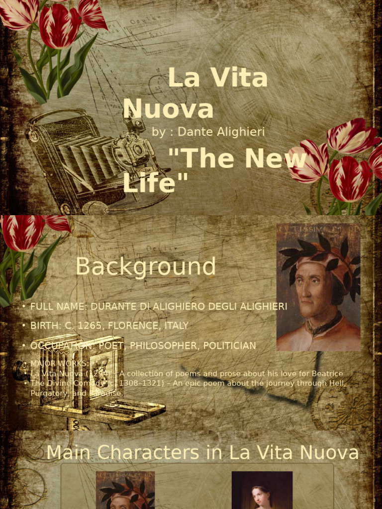 Dante's Divine Love in La Vita Nuova | PDF