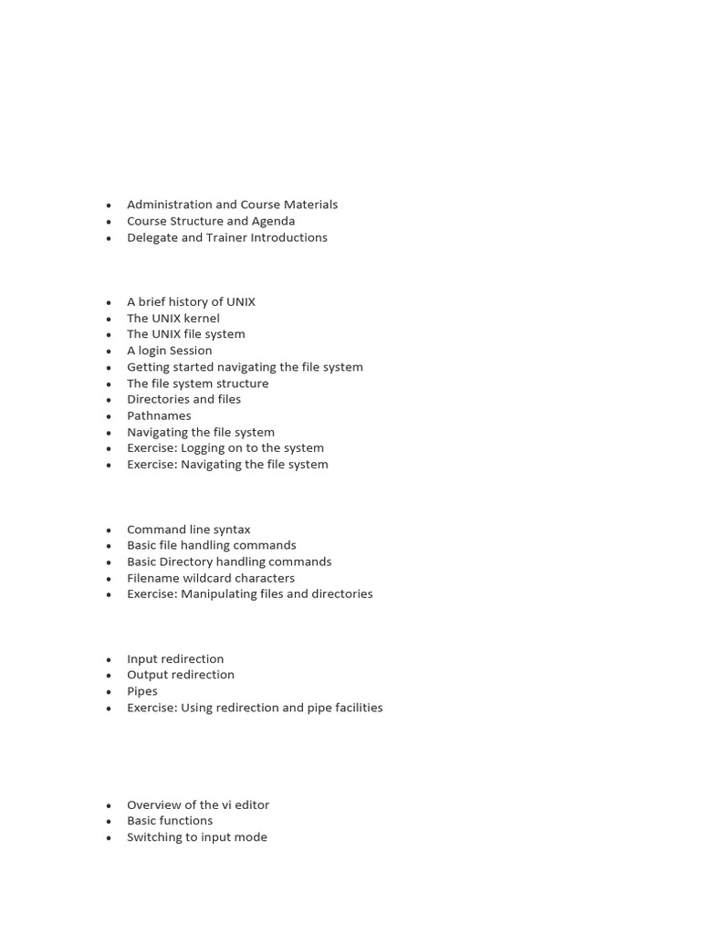 AIX Operating System Training Course | PDF | Control Flow | Regular ...