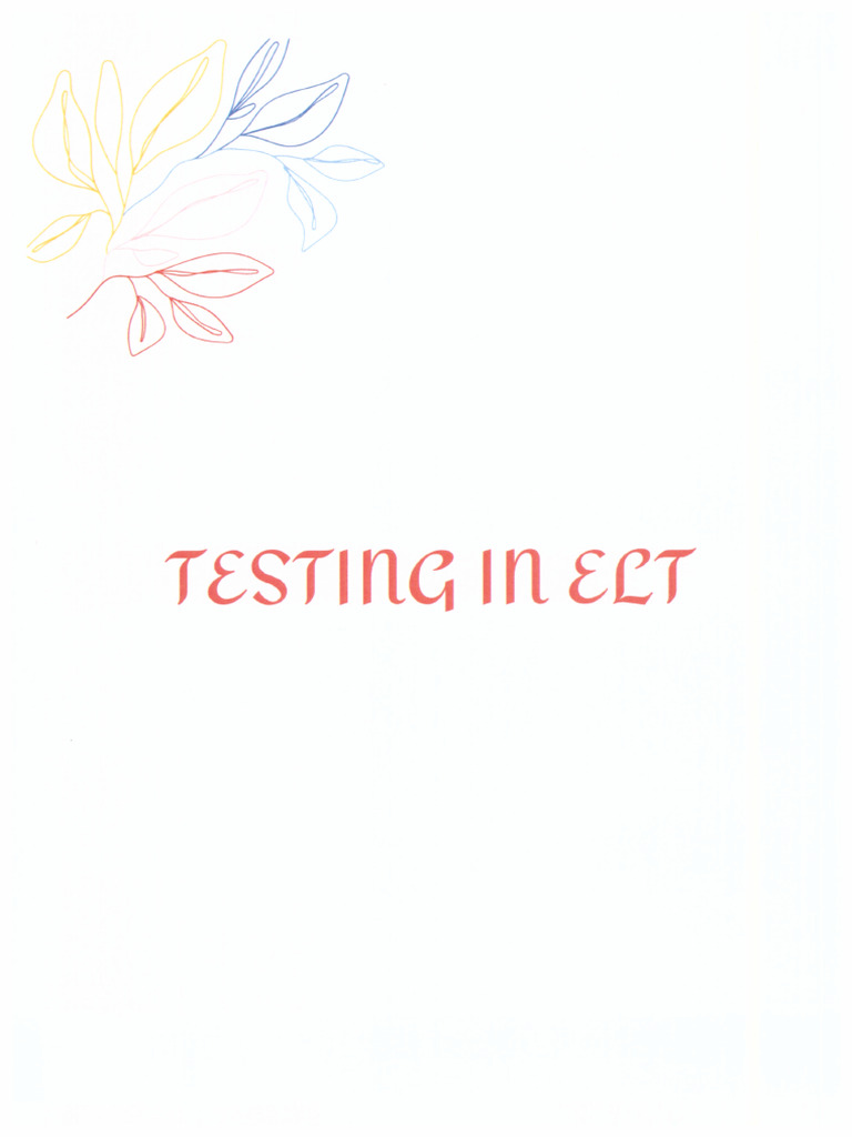Testing & Materials | PDF