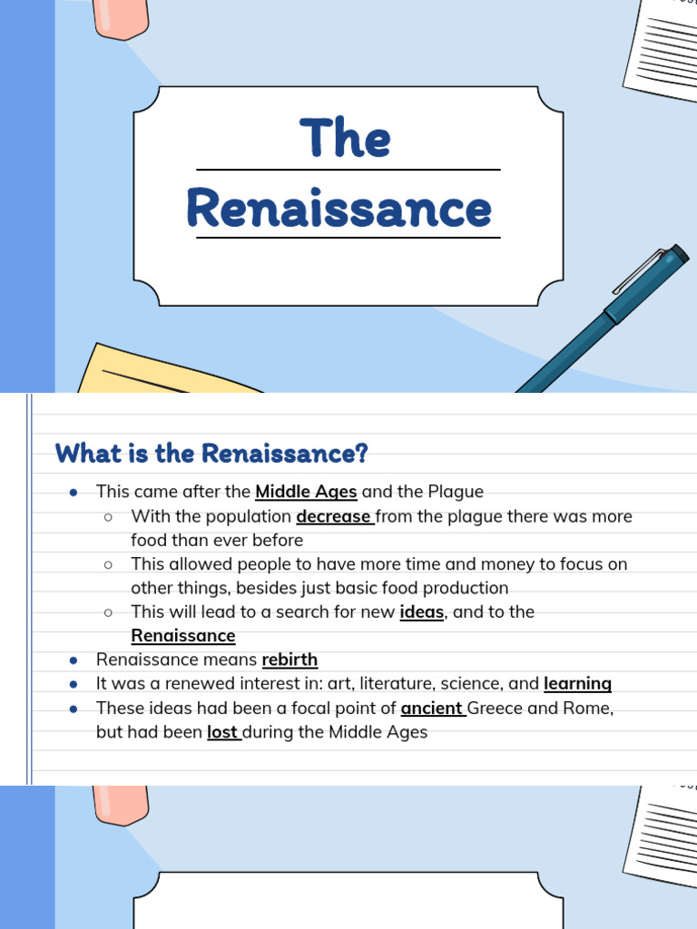 Renaissance and Reformation Overview | PDF | Martin Luther | Protestantism