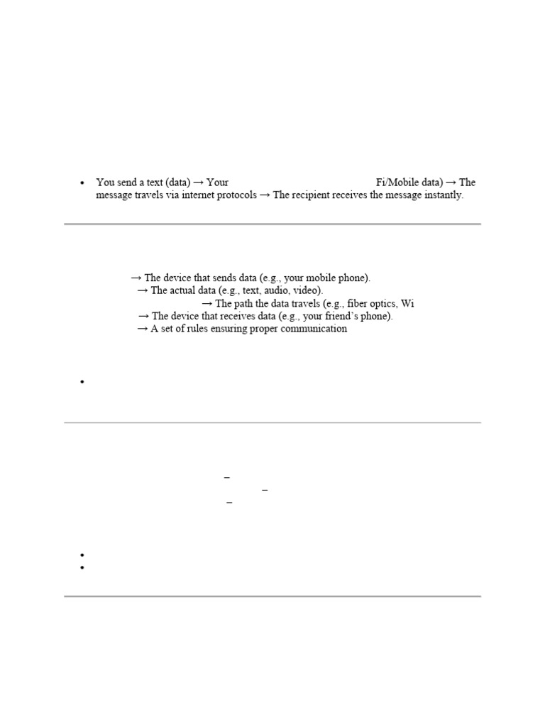 DCN Short Notes Revision | PDF | Computer Network | Internet Protocols