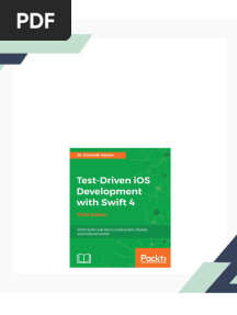 Test Driven IOS Development with Swift 4 Third Edition Dominik Hauser - Download the ebook today and experience the full content