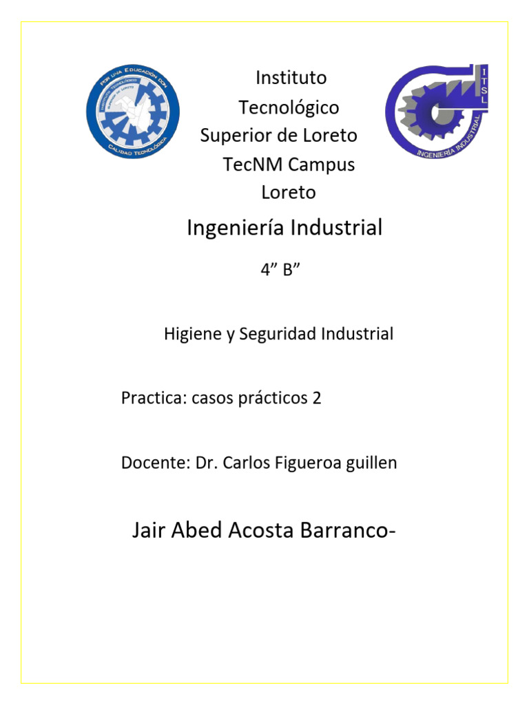 Casos Prácticos de Seguridad Industrial PDF