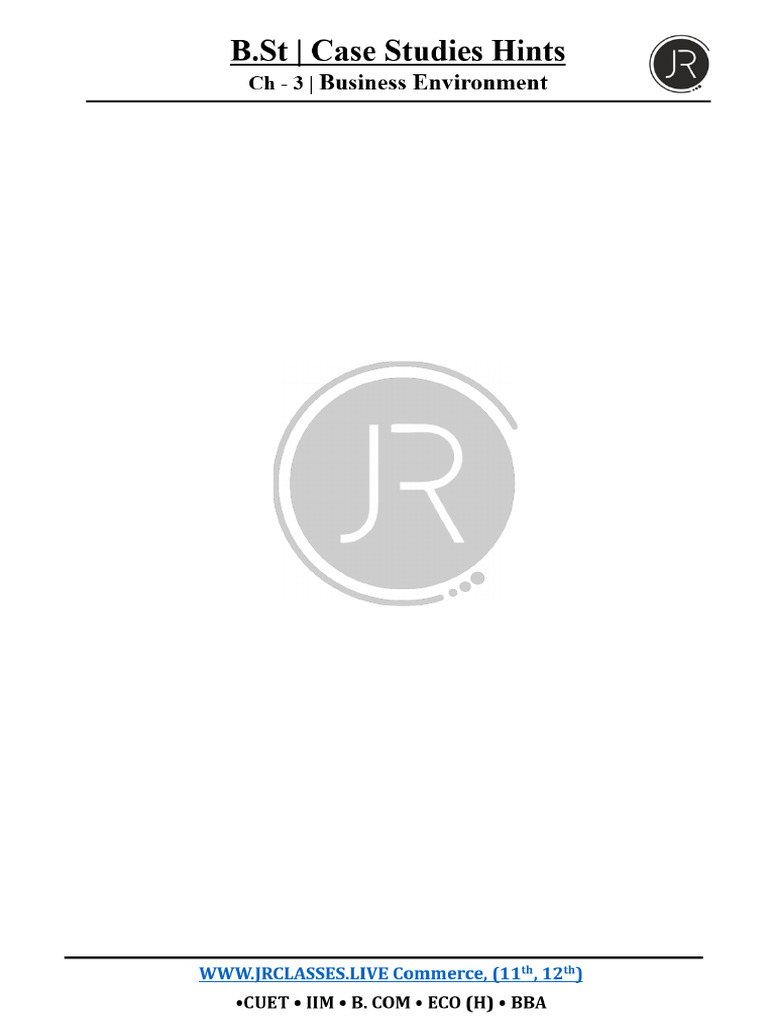 Ch-3 Case Studies Hints | PDF | Innovation | Business