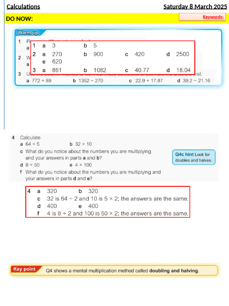 1 Calculations | PDF