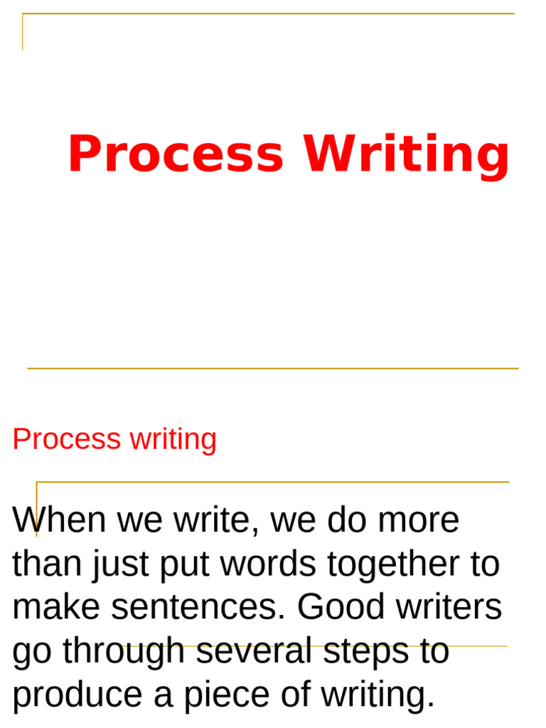 Writing | PDF