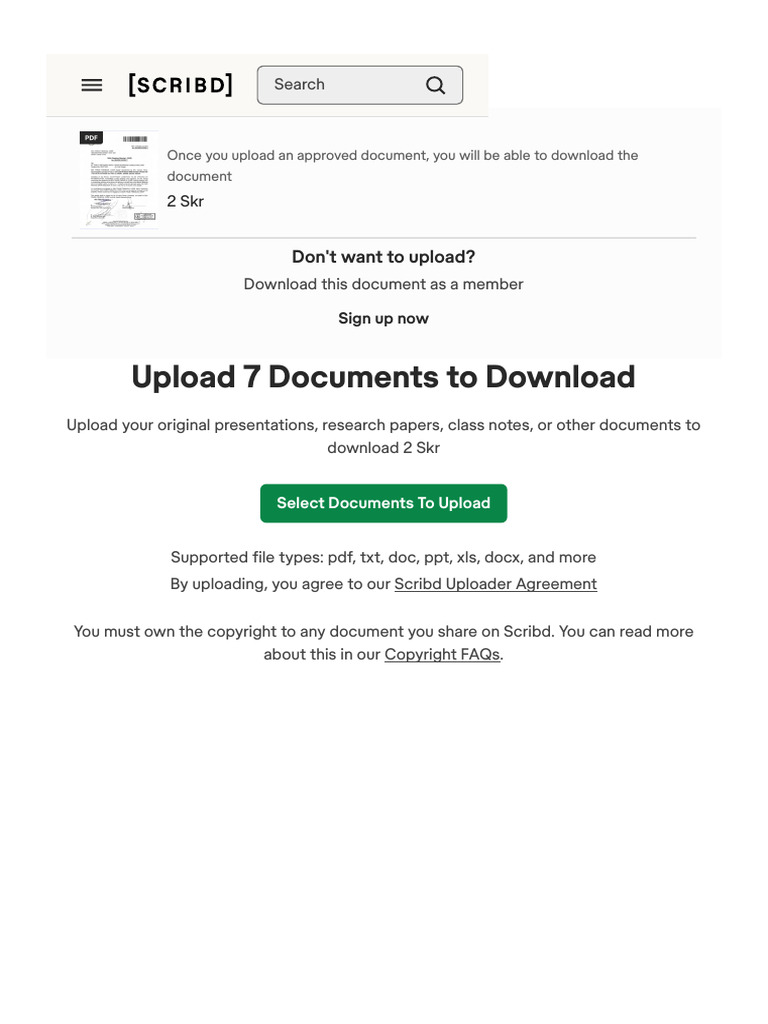 Upload A Document - Scribd 4 | PDF | Scribd | Computing
