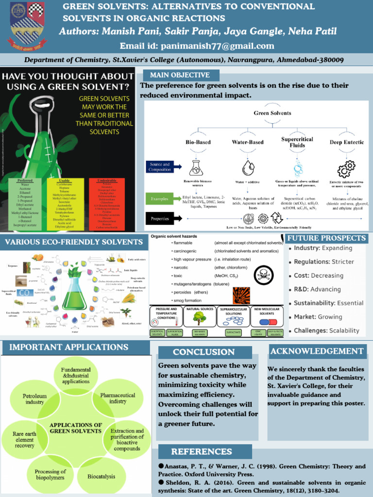 Green Solvents | PDF