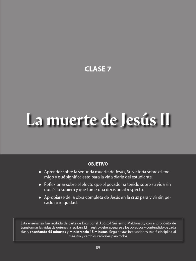 La Muerte de Jesús: Significado y Redención | PDF | Cristo (título) | Jesús