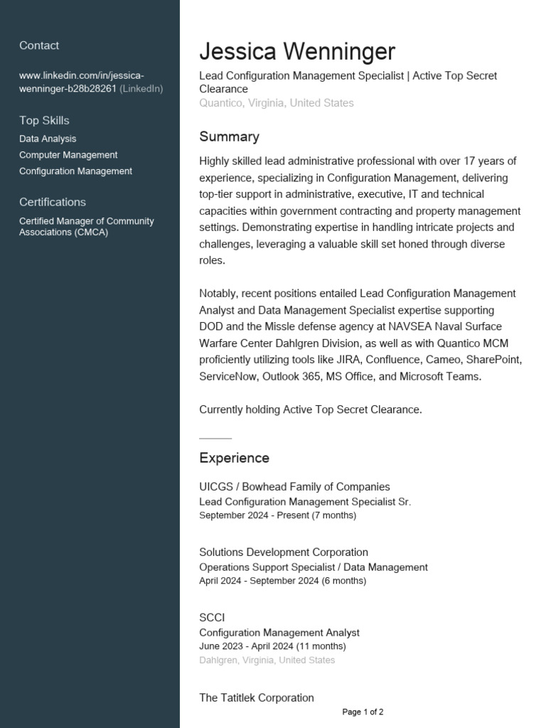 Profile | PDF | Business | Information Technology