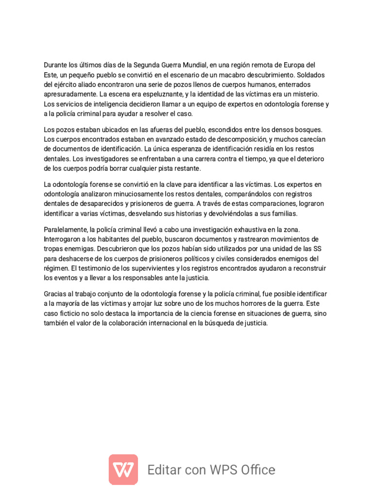 Caso Ficticio | PDF