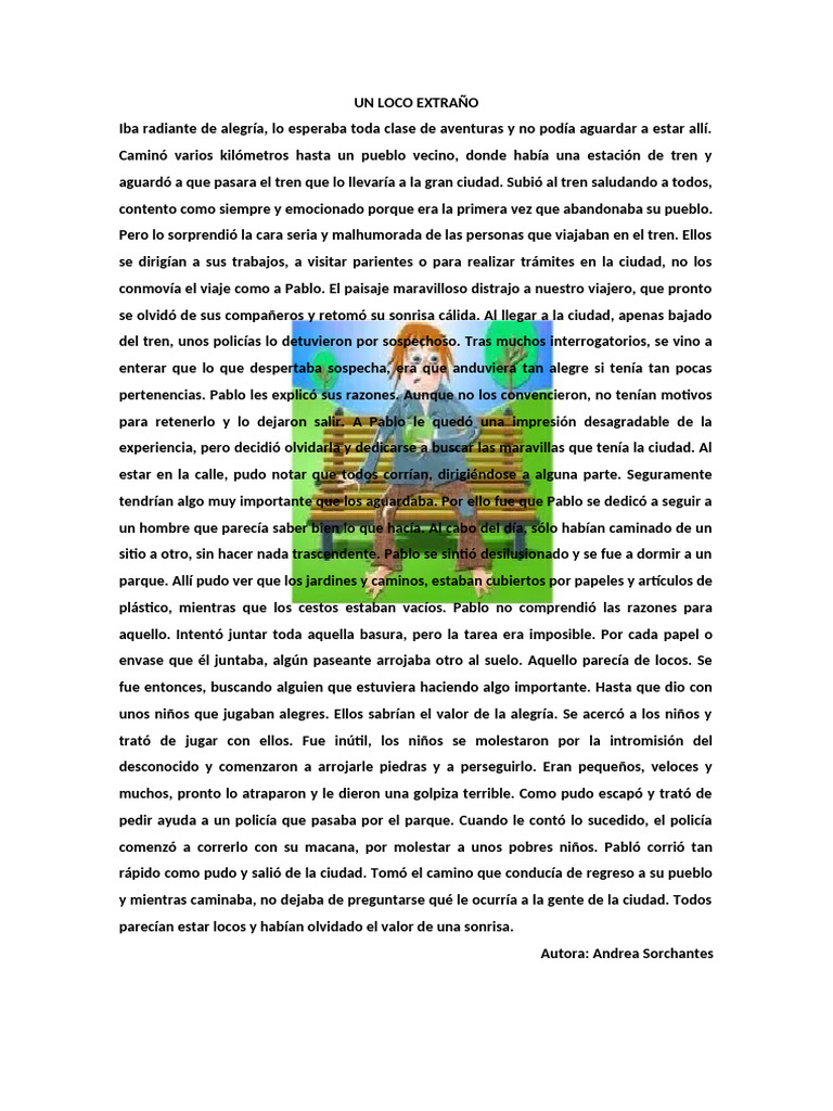 Un loco extraño en la ciudad | PDF