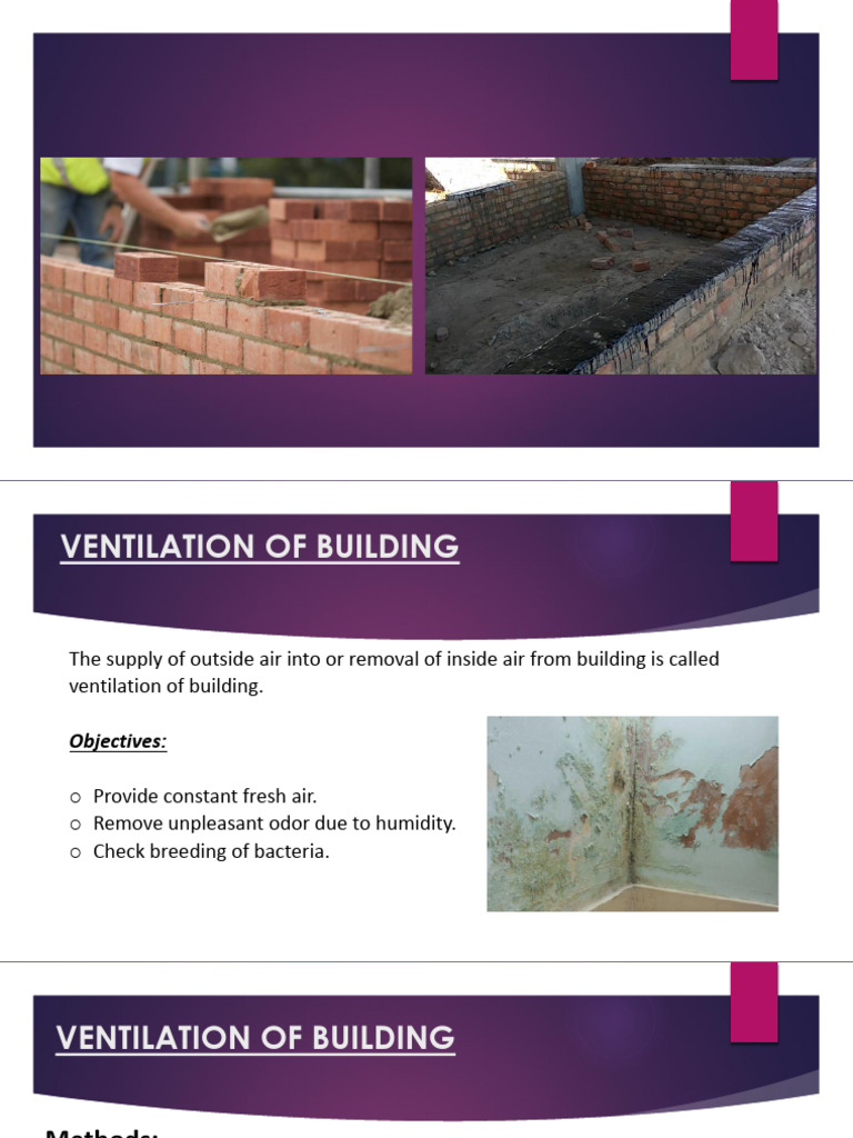 BUILDING 2 | PDF | Brick | Ventilation (Architecture)