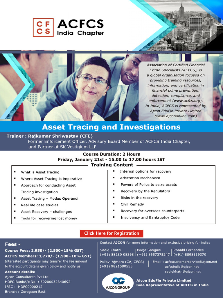 Asset Tracing and Investigations | PDF