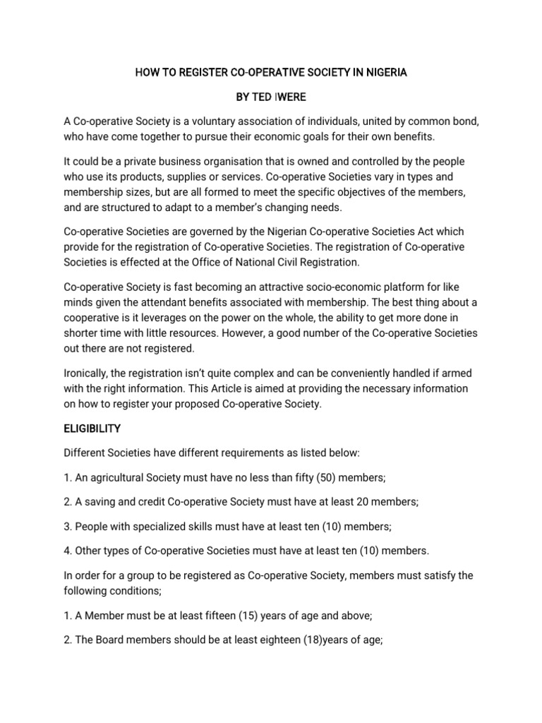 How to Register-wps Office | PDF | Cooperative | Justice