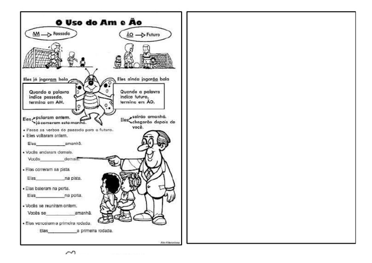 Ão Ou Am - Atividade | PDF