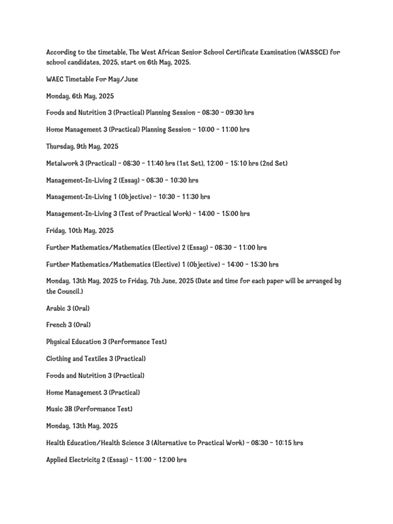 2025-waec-timetable-pdf