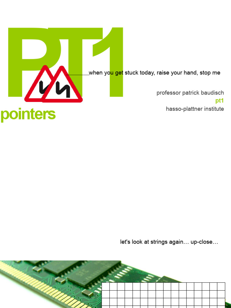 08 Pointers | PDF | Pointer (Computer Programming) | Integer (Computer ...