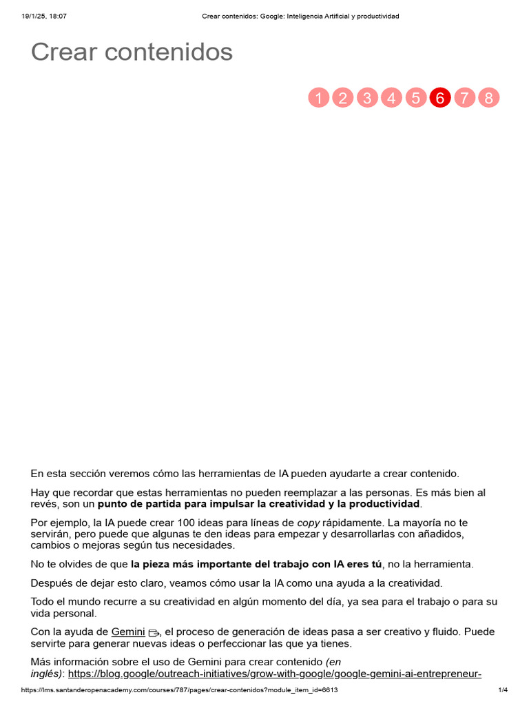 IA de Google para Crear Contenido Eficaz | PDF | Inteligencia ...