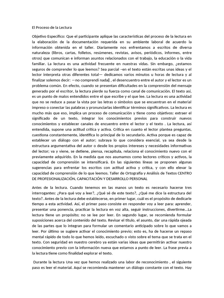 Mejora tu Comprensión Lectora | PDF | Ciencia cognitiva | Aprendizaje