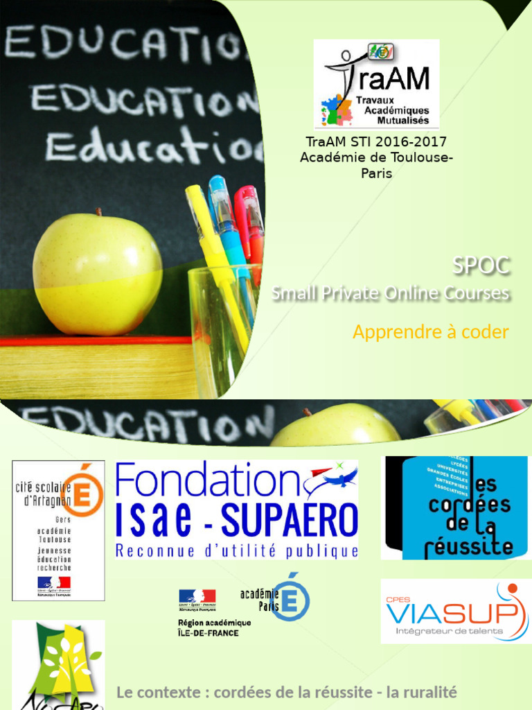 SPOC pour l'apprentissage du codage | PDF