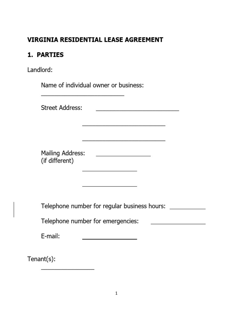 Model Lease1 Doc (October 2012) | PDF | Leasehold Estate | Lease