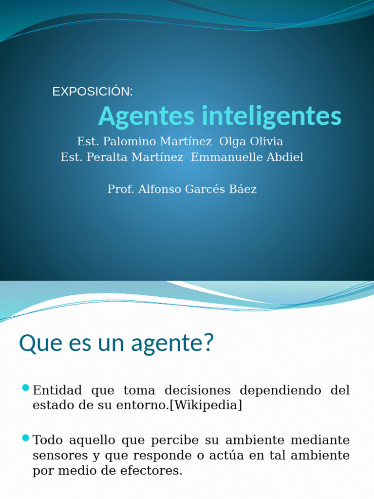 Exp Agent Es Intro | PDF