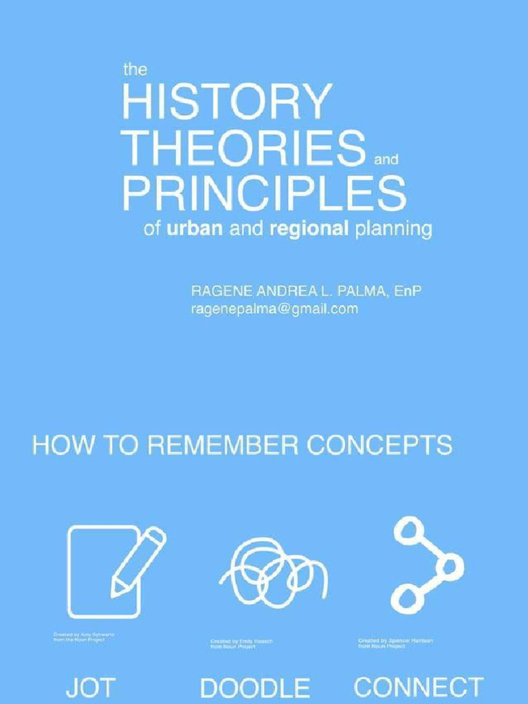 History Theories Principles of Urban and Regional Planning | PDF