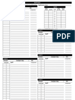 Pathfinder/DnD 3.x Universal Spell Sheet