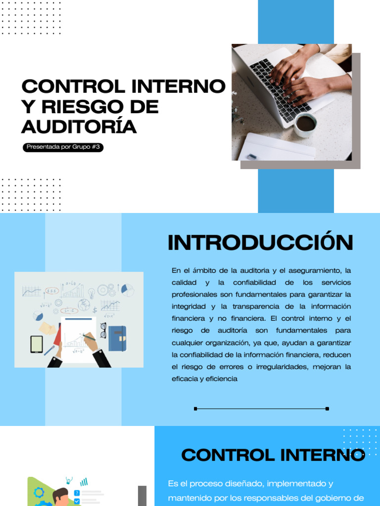 Control Interno y Riesgo de Auditoría | PDF | Contabilidad | Auditoría