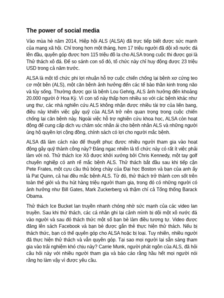 The Power of Social Media | PDF