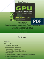 GPU Computing Gems Chapter 34 Review