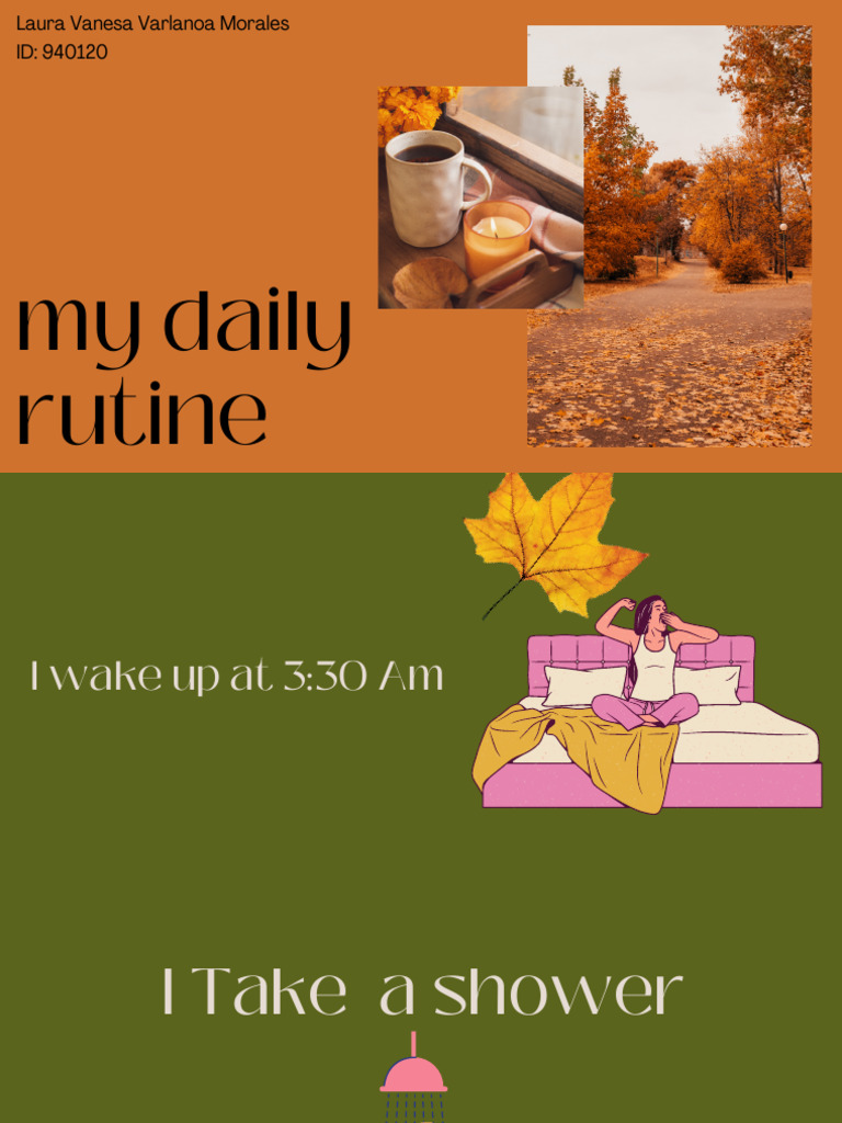 My Daily Rutine | PDF