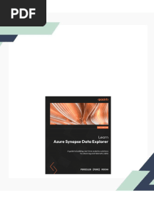 Learn Azure Synapse Data Explorer: A guide to building real-time analytics solutions to unlock log and telemetry data Rocha - The ebook is available for instant download, read anywhere