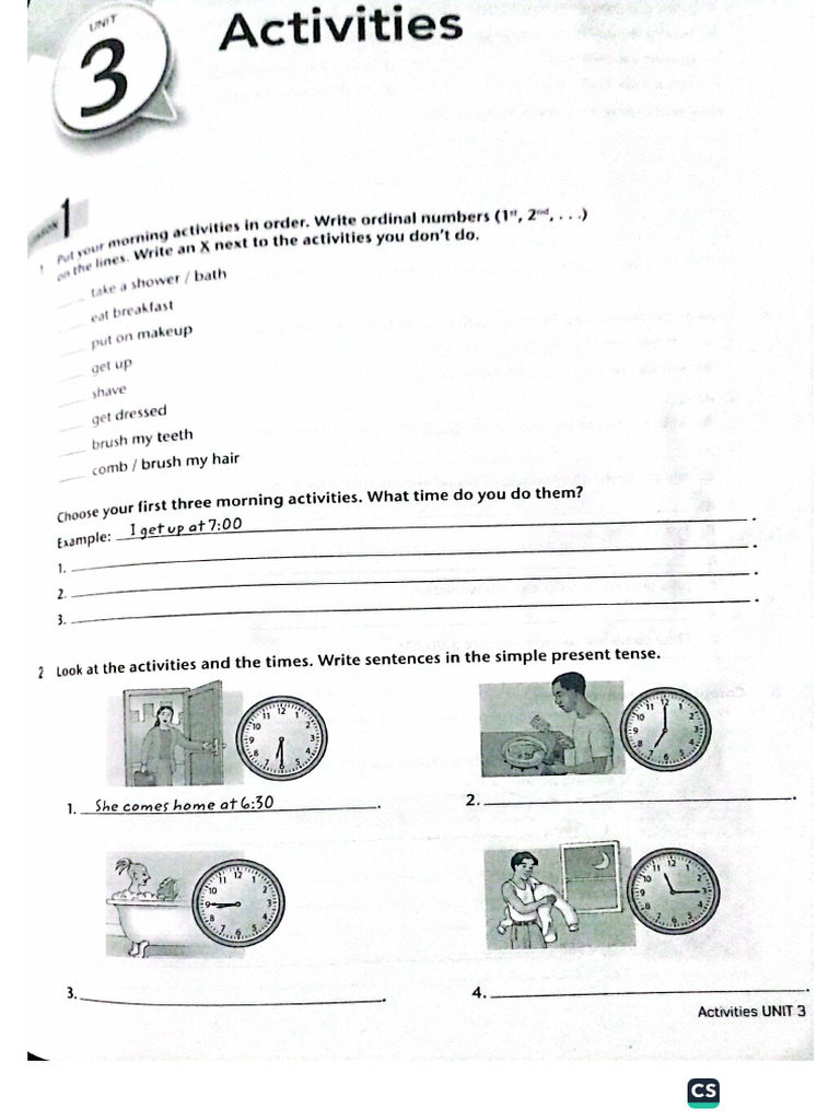 Unit 3 Workbook Flagship | PDF