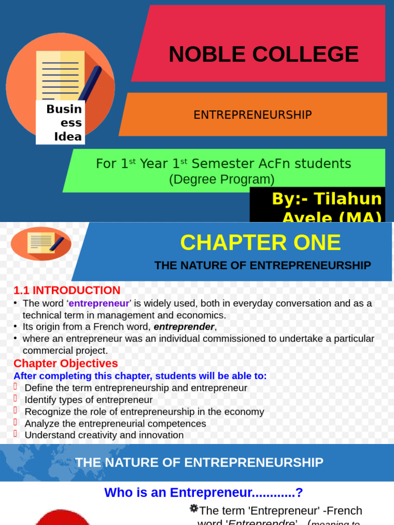 Becoming an Entrepreneur: Skills, Challenges, and Opportunities
