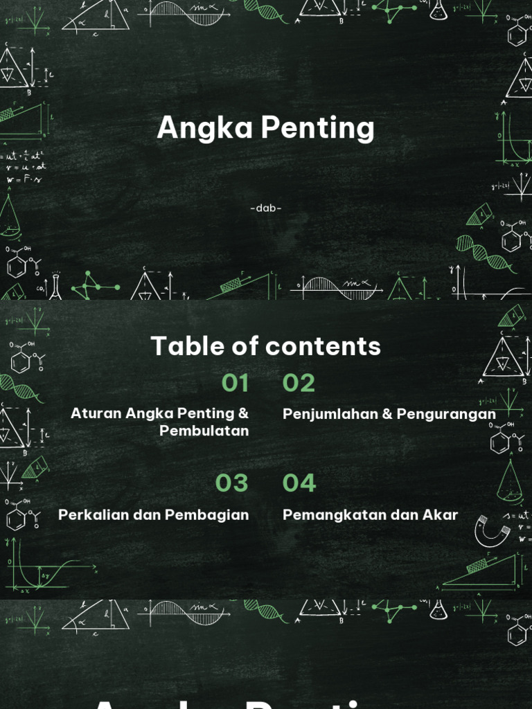 Aturan Angka Penting dan Pembulatan | PDF