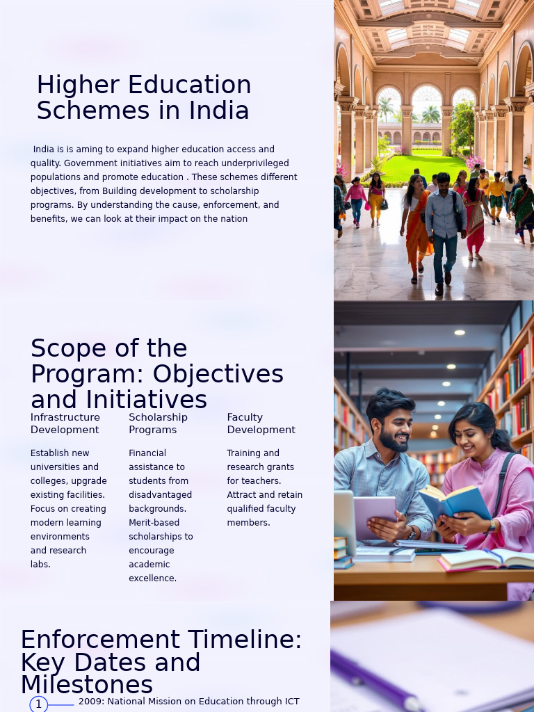 Higher Education Initiatives in India | PDF | Empowerment | Economies