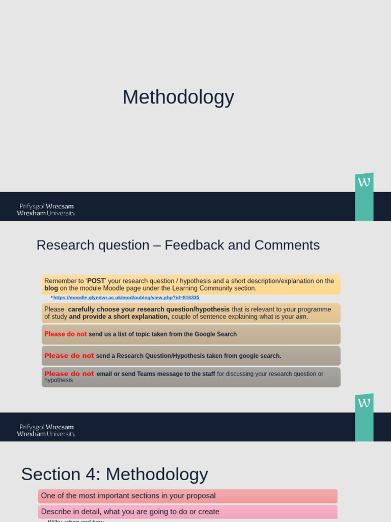 Research Methodology Guidelines | PDF | Methodology | Hypothesis