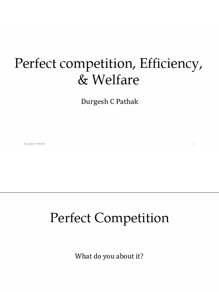 Efficiency | PDF | Welfare Economics | Pareto Efficiency