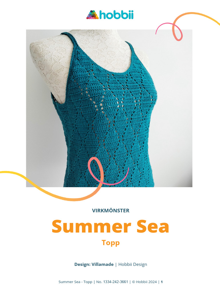 Summer Sea Top Se | PDF