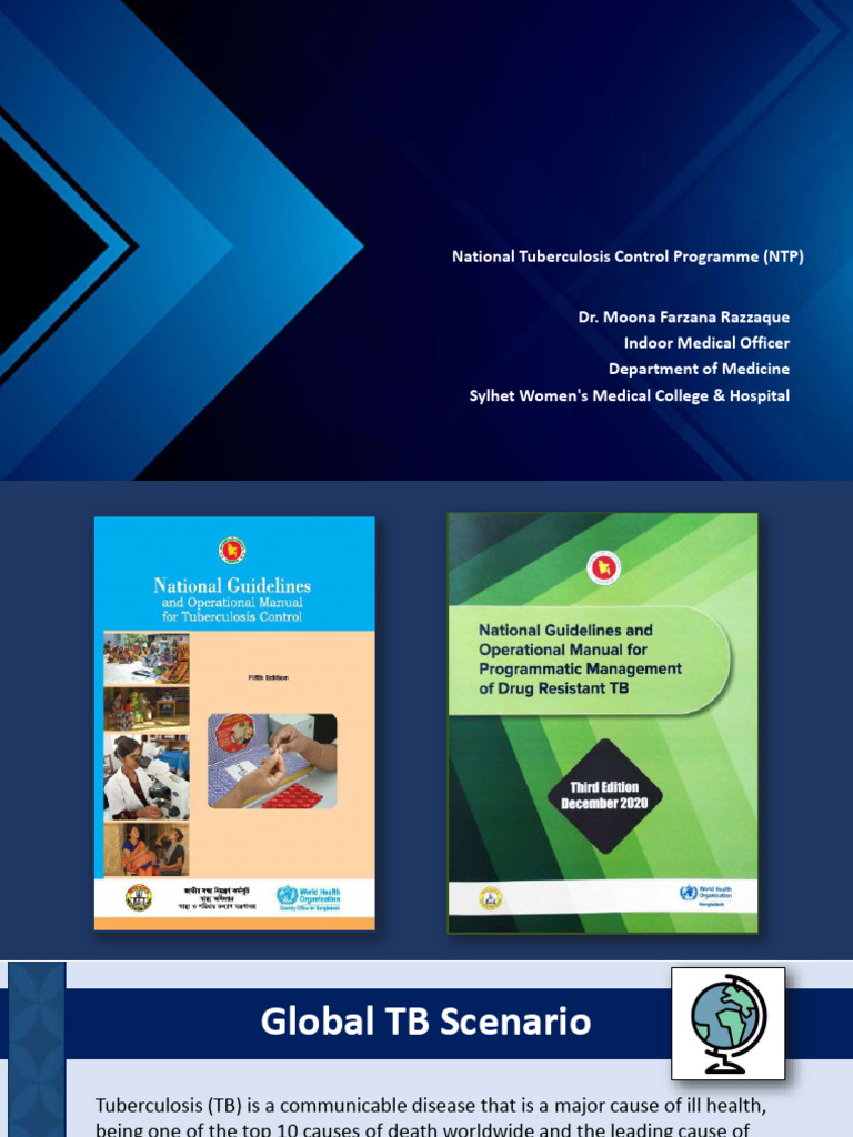 Bangladesh TB Control Guidelines Update | PDF | Tuberculosis | Medicine